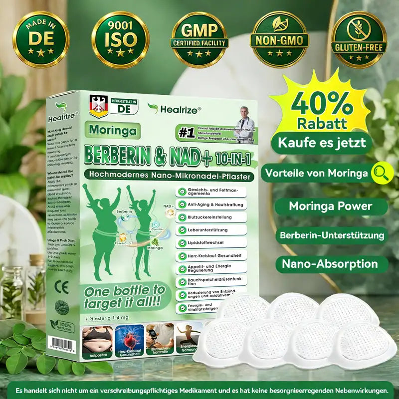 | 𝐎𝐟𝐟𝐢𝐳𝐢𝐞𝐥𝐥𝐞𝐫 🇩🇪 𝐃𝐄-𝐒𝐡𝐨𝐩 |  ✨🧑‍⚕️ 𝐇𝐞𝐚𝐥𝐫𝐢𝐳𝐞® 𝐌𝐨𝐫𝐢𝐧𝐠𝐚 · 𝐁𝐞𝐫𝐛𝐞𝐫𝐢𝐧 × 𝐍𝐀𝐃+ 𝟏𝟎-𝐢𝐧-𝟏 𝐀𝐝𝐯𝐚𝐧𝐜𝐞𝐝 𝐍𝐚𝐧𝐨-𝐌𝐢𝐜𝐫𝐨𝐧𝐞𝐞𝐝𝐥𝐞-𝐏𝐟𝐥𝐚𝐬𝐭𝐞𝐫 — 𝟏× 𝐭𝐚̈𝐠𝐥𝐢𝐜𝐡, 𝐬𝐢𝐜𝐡𝐭𝐛𝐚𝐫𝐞 𝐄𝐫𝐠𝐞𝐛𝐧𝐢𝐬𝐬𝐞 𝐢𝐧 𝟕 𝐓𝐚𝐠𝐞𝐧✅