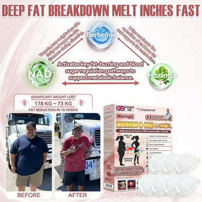 🧑‍⚕️ 𝐎𝐟𝐟𝐢𝐳𝐢𝐞𝐥𝐥𝐞𝐫 𝐃𝐞𝐮𝐭𝐬𝐜𝐡𝐥𝐚𝐧𝐝-𝐒𝐡𝐨𝐩 🇩🇪 | 𝐂𝐥𝐞𝐚𝐫𝐞𝐧𝐚® 𝟏𝟎-𝐢𝐧-𝟏 𝐀𝐝𝐯𝐚𝐧𝐜𝐞𝐝 𝐍𝐚𝐧𝐨-𝐌𝐢𝐤𝐫𝐨𝐧𝐚𝐝𝐞𝐥-𝐏𝐚𝐭𝐜𝐡 (𝐌𝐨𝐫𝐢𝐧𝐠𝐚 · 𝐁𝐞𝐫𝐛𝐞𝐫𝐢𝐧 × 𝐍𝐀𝐃⁺) 𝐄𝐢𝐧𝐦𝐚𝐥 𝐭𝐚̈𝐠𝐥𝐢𝐜𝐡 · 𝐒𝐩𝐮̈𝐫𝐛𝐚𝐫𝐞 𝐕𝐞𝐫𝐚̈𝐧𝐝𝐞𝐫𝐮𝐧𝐠𝐞𝐧 𝐢𝐧𝐧𝐞𝐫𝐡𝐚𝐥𝐛 𝐯𝐨𝐧 𝟕 𝐓𝐚𝐠𝐞𝐧