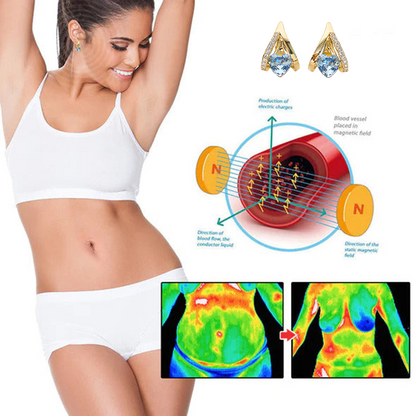 (🔥 LETZTER TAG SALE – 80 % RABATT) 💎 CZTICLE® Lymphvity MagneTherapy Germanium-Ohrringe (Einmal täglich, sichtbare Veränderungen in 7 Tagen) – Adipositas, Diabetes, Schlafapnoe und Gelenkprobleme 🍃