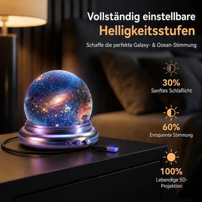 🌌Comauo® 5D 🔮 Mini-Sternenprojektor💡 — Dynamische Galaxiebeleuchtung für Schlafzimmer, Autos und entspannte Nächte