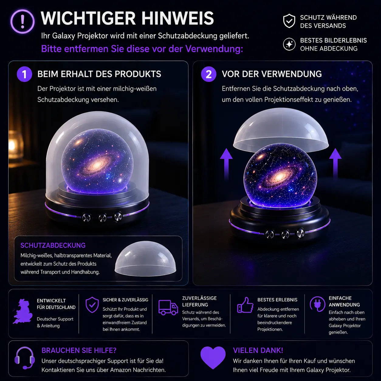 🌌🔮 Topacme® 5D Mini-Sternenprojektor💡 — Dynamische Galaxiebeleuchtung für Schlafzimmer, Autos und entspannte Nächte (Copy)