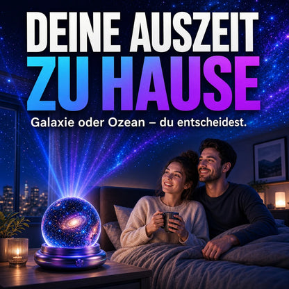 🌌Comauo® 5D 🔮 Mini-Sternenprojektor💡 — Dynamische Galaxiebeleuchtung für Schlafzimmer, Autos und entspannte Nächte