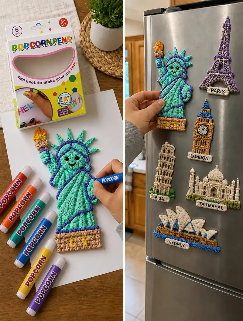 Heute 50% Rabatt sichern丨Topacme® 3D-Relief-Kunststift – Verwandeln Sie flache Zeichnungen in spürbare 3D-Kunst🪄