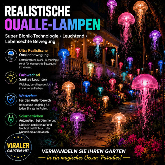 Topacme® Ultra-Realistische Bionische Quallenleuchte