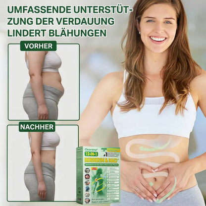 Offizieller Store | ☀️☀️𝐂𝐥𝐞𝐚𝐫𝐞𝐧𝐚® Moringa Berberin + NAD+ 10-in-1 Nano-Mikronadel-Patch (Nur einmal täglich, sichtbare Veränderungen in 7 Tagen)