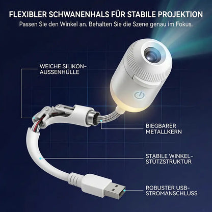 🌌 Comauo® 5D Mini-Sternenprojektor💡 — Dynamische Galaxiebeleuchtung für Schlafzimmer, Autos und entspannte Nächte 🔥